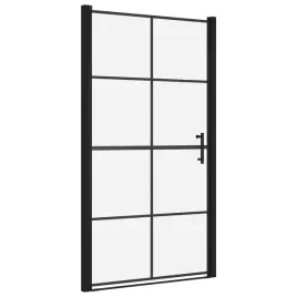 vidaxl-drzwi-prysznicowe-hartowane-szklo-100x178-cm-czarne