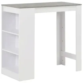vidaxl-stolik-barowy-z-polkami-bialy-110-x-50-x-103-cm