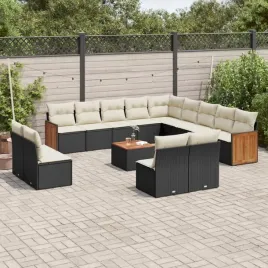 vidaxl-14-cz-zestaw-wypoczynkowy-do-ogrodu-poduszki-czarny-rattan-pe
