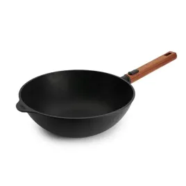 wok-indukcyjny-woll-eco-logic-qxr-o-28-cm-bez-pfas-z-drewnianym-trzonkie
