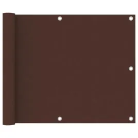 vidaxl-parawan-balkonowy-brazowy-75x600-cm-tkanina-oxford