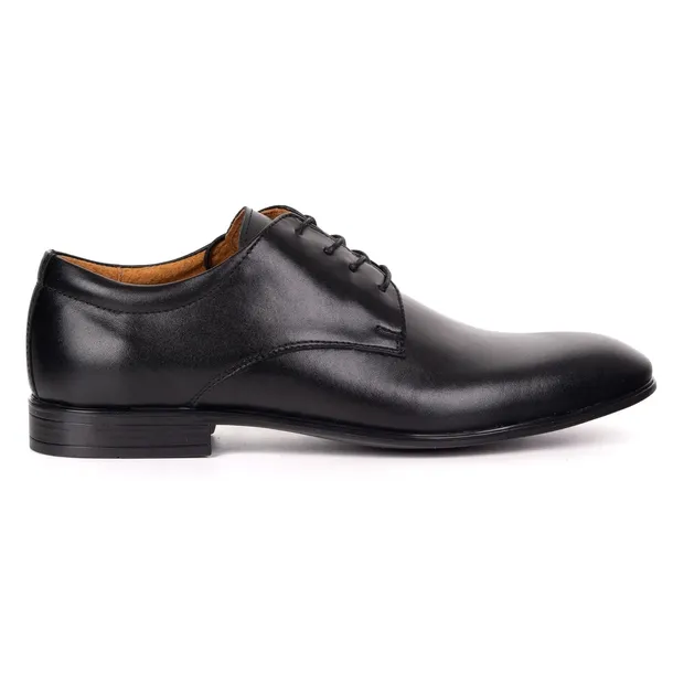 Buty męskie skórzane wizytowe Olivier 484 czarne 39