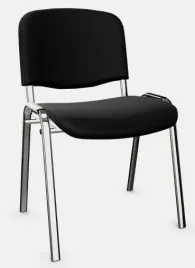 krzeslo-konferencyjne-biurowe-iso-chrom-ef019-czarne-tkanina-nowy-styl-pl