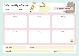 pusheen-planer-tygodniowy-a4-na-biurko-na-zapiski-notatki