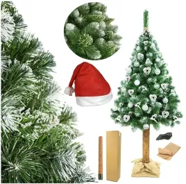 choinka-sztuczna-sosna-diamentowa-na-pniu-220-cm-czapka-piekna-polska-pl