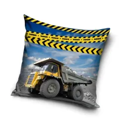 poduszka-jasiek-40x40-koparka-ciezarowka-wywrotka-samochod-auto
