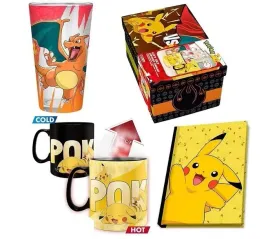 zestaw-prezentowy-pokemon-pikachu-kubek-termoaktywny-szklanka-notatnik