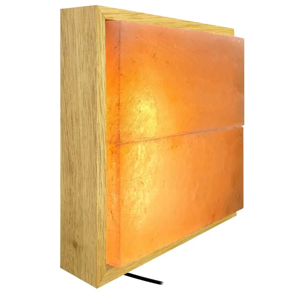 Panel Solny do Sauny ZDROWY KLIMAT Cegła JONIZATOR Lampa LED 22,5x22,5cm