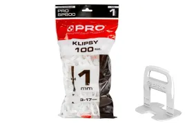 system-poziomowania-plytek-1mm-klipsy-kliny-100szt