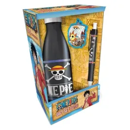 zestaw-prezentowy-one-piece-butelka-dlugopis-magnes-na-lodowke-luffy-skul