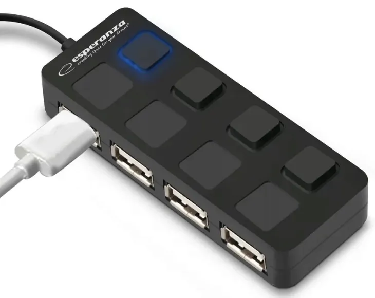 esperanza-hub-4x-usb-2-0-ea161-liczba-portow-4