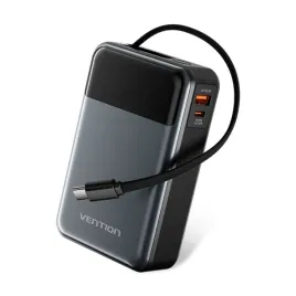 powerbank-20000mah-vention-65w-z-wyswietlaczem-i-wbudowanym-kablem-usb-c