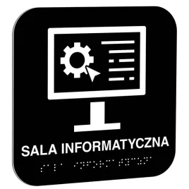 tabliczka-braill-sala-informatyczna-10x10-cm-czarna-braille-dla-niewidomych