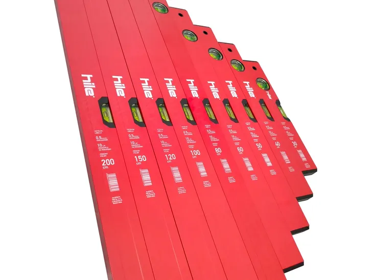 POZIOMICA ZESTAW PRO HILE 30-200cm 9szt ALUMINIOWA