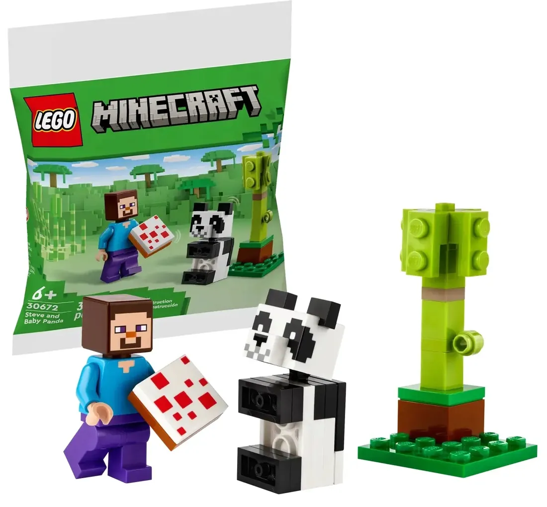 lego-30672-minecraft-steve-i-mala-panda-stan-nowy