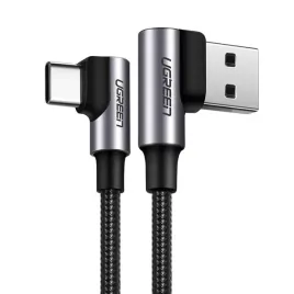 kabel-usb-do-usb-c-katowy-ugreen-us176-3a-czarny-1m