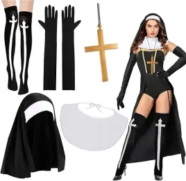 zakonnica-akcesoria-do-stroju-przebranie-halloween-podkolanowki-welon