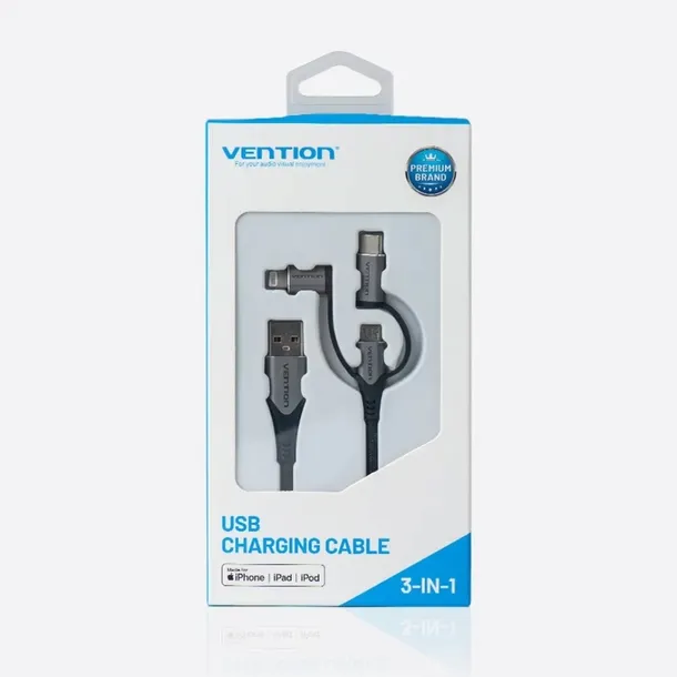 kabel-3w1-vention-usb-a-microusb-usb-c-lightning-1m-dlugosc-przewodu-2-m