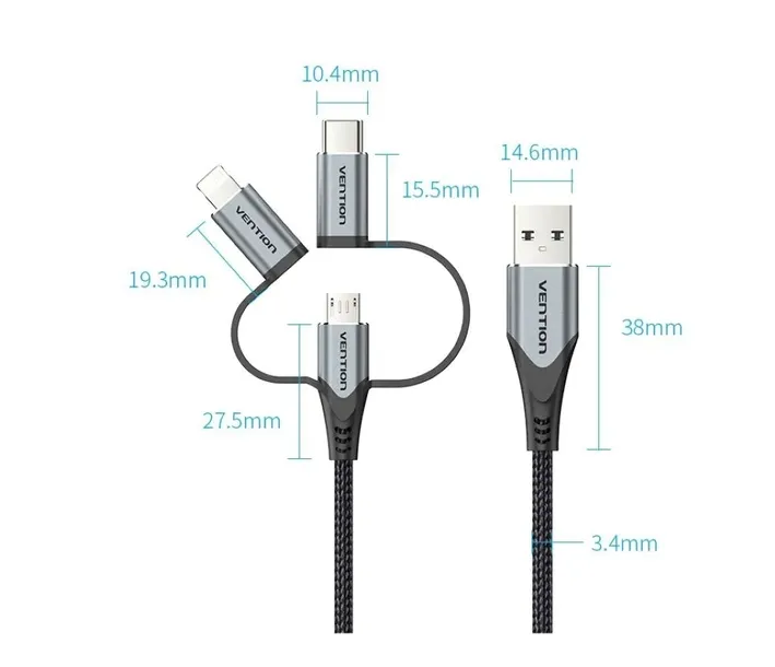 kabel-3w1-vention-usb-a-microusb-usb-c-lightning-1m-stan-nowy-zlacza-usb-typ-c-usb-typ-c