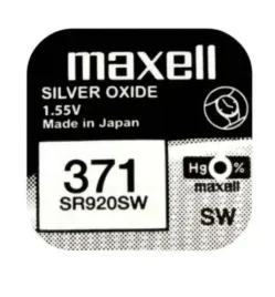 bateria-srebrowa-maxell-do-zegarka-371-sr920sw-sr69-1szt