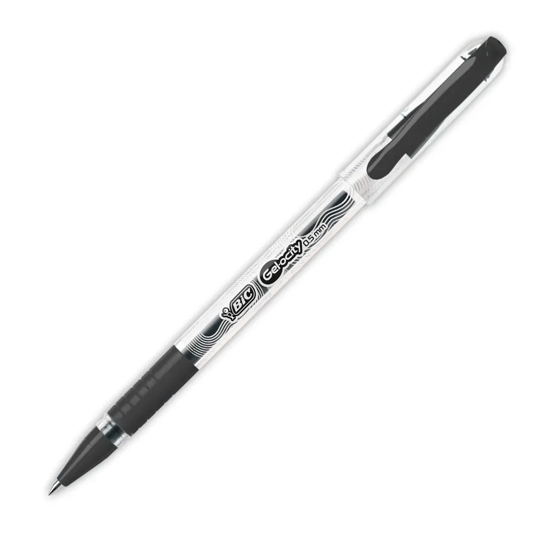 dlugopis-zelowy-czarny-bic
