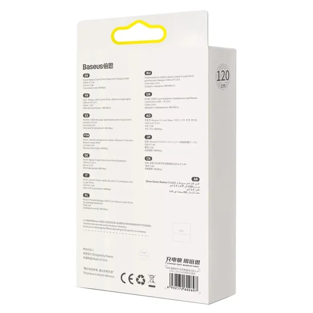kabel-usb-a-do-lightning-baseus-crystal-shine-2-4a-marka-baseus