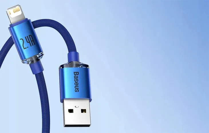 kabel-usb-a-do-lightning-baseus-crystal-shine-2-4a-stan-nowy-dlugosc-przewodu-1-2-m