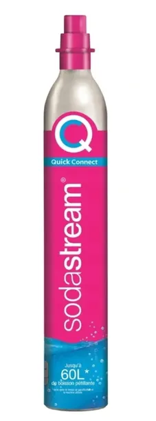 Sodastream Oryginalny Nabój z gazem CO2 do saturatora różowy Quick Connect