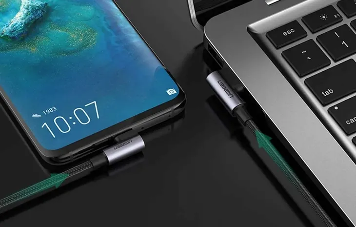 kabel-usb-do-usb-c-katowy-ugreen-us176-3a-czarny-2m-kolor-czarny