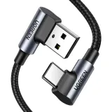 kabel-usb-do-usb-c-katowy-ugreen-us176-3a-czarny-2m-zlacza-usb-usb-typ-c