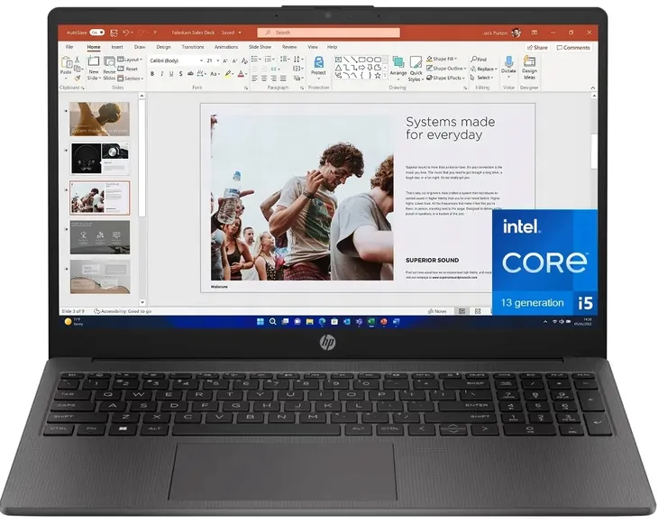 Laptop HP 250 G10 AK9P9AT 15.6 FHD i5-1334U 8GB SSD256GB