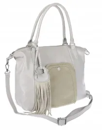 torebka-damska-kuferek-shopper-a4-na-ramie-z-fredzlami-pasek-mc688-szara