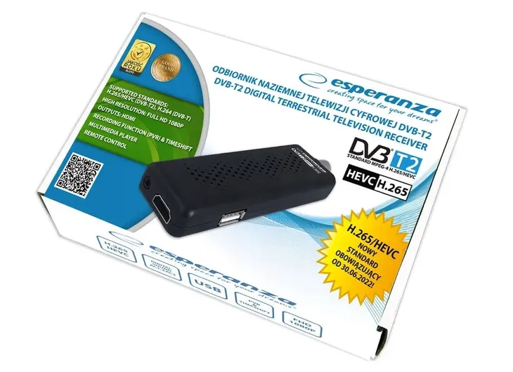 tuner-dekoder-dvb-t2-hevc-h-265-esperanza-ev109r-stan-nowy-marka-esperanza