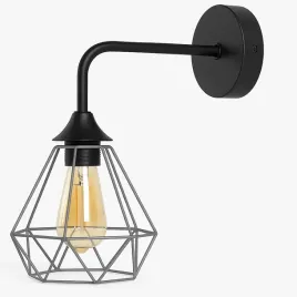 kinkiet-scienny-druciany-loft-szary-basket-diament