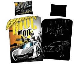 posciel-bawelniana-fast-and-furious-140x200-swiecaca-samochod-auto