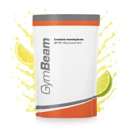 kreatyna-100percent-monohydrat-sila-masa-pompa-wydolnosc-gymbeam-500g-limonka