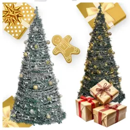 choinka-swiateczna-ozdoba-dekoracja-udekorowana-lampki-bombki-skladana-180