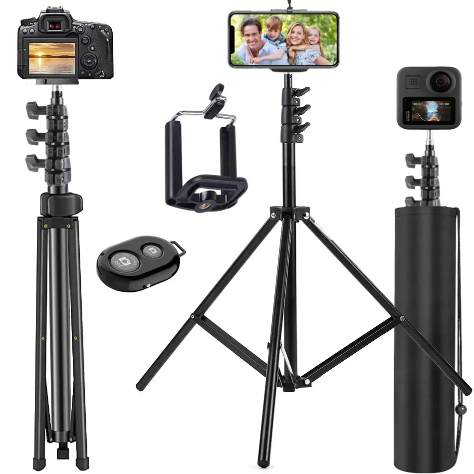 tripod-do-tel-stabilny-uchwyt-pilot-bluetooth-stan-nowy