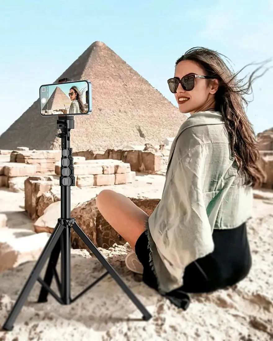 tripod-do-tel-stabilny-uchwyt-pilot-bluetooth-stan-nowy