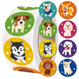 naklejki-kolorowe-pieski-mix-wzorow-zestaw-sticker-diy-motywacyjne-500szt