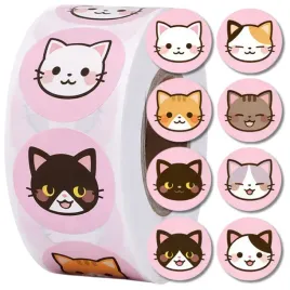 naklejki-kolorowe-kotki-zestaw-sticker-diy-motywacyjne-mix-wzorow-500-sztuk