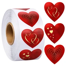 naklejki-sticker-serca-serduszka-czerwone-motywacyjne-zestaw-diy-500-sztuk