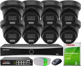 monitoring-ip-8mpx-hikvision-acusense-8-kamer-ds-2cd2383g2-li2u-black