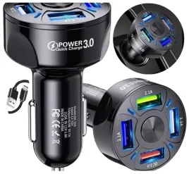 ladowarka-4-porty-usb-pd-qc-3-0-do-auta-kabel-szybkie-doladowanie-tel