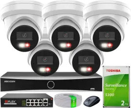 monitoring-hikvision-5x-kamera-ds-2cd2363g2-li2u-ip-6mpx-acusense-led-2tb
