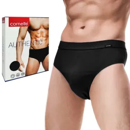 slipy-meskie-cornette-authentic-majtki-klasyczne-bawelniane-czarne-l