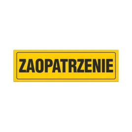 tabliczka-zaopatrzenie-12x22m-tablica-informacyjna-dostawczych-pojazdow-pcv