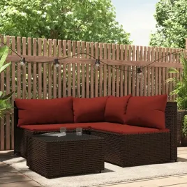 vidaxl-4-cz-zestaw-wypoczynkowy-do-ogrodu-poduszki-brazowy-rattan-pe