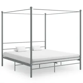 vidaxl-rama-lozka-z-baldachimem-szara-metalowa-180-x-200-cm
