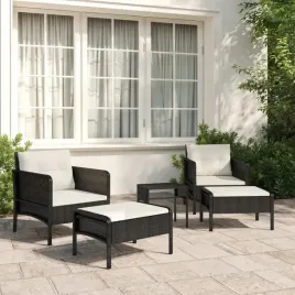 vidaxl-5-cz-zestaw-wypoczynkowy-do-ogrodu-poduszki-czarny-rattan-pe